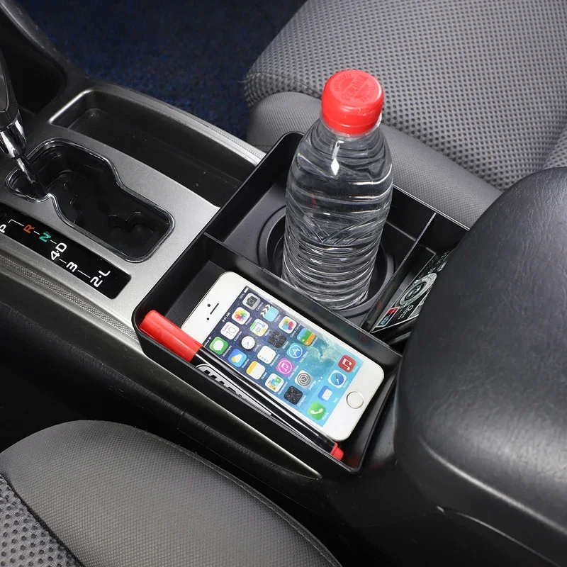 Для Toyota Tacoma TRD 2006-2015 ABS черный автомобильный держатель для чашки с центральным