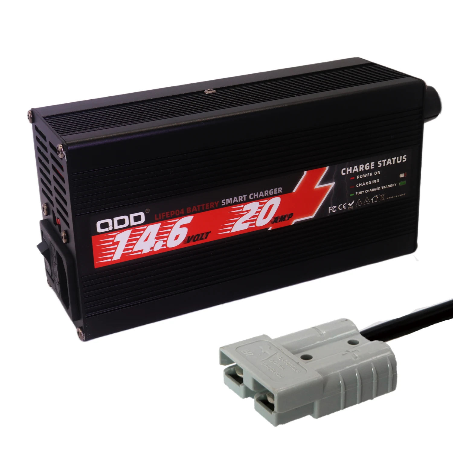 Зарядное устройство LiFePO4 14 6 в 20 А с разъемом Anderson 50 подходит для зарядного