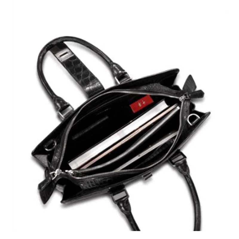 KEXIMA Cestbeau new arrival  import Nile crocodile leather man bag crocodile leather  men briefcase whole leather natural