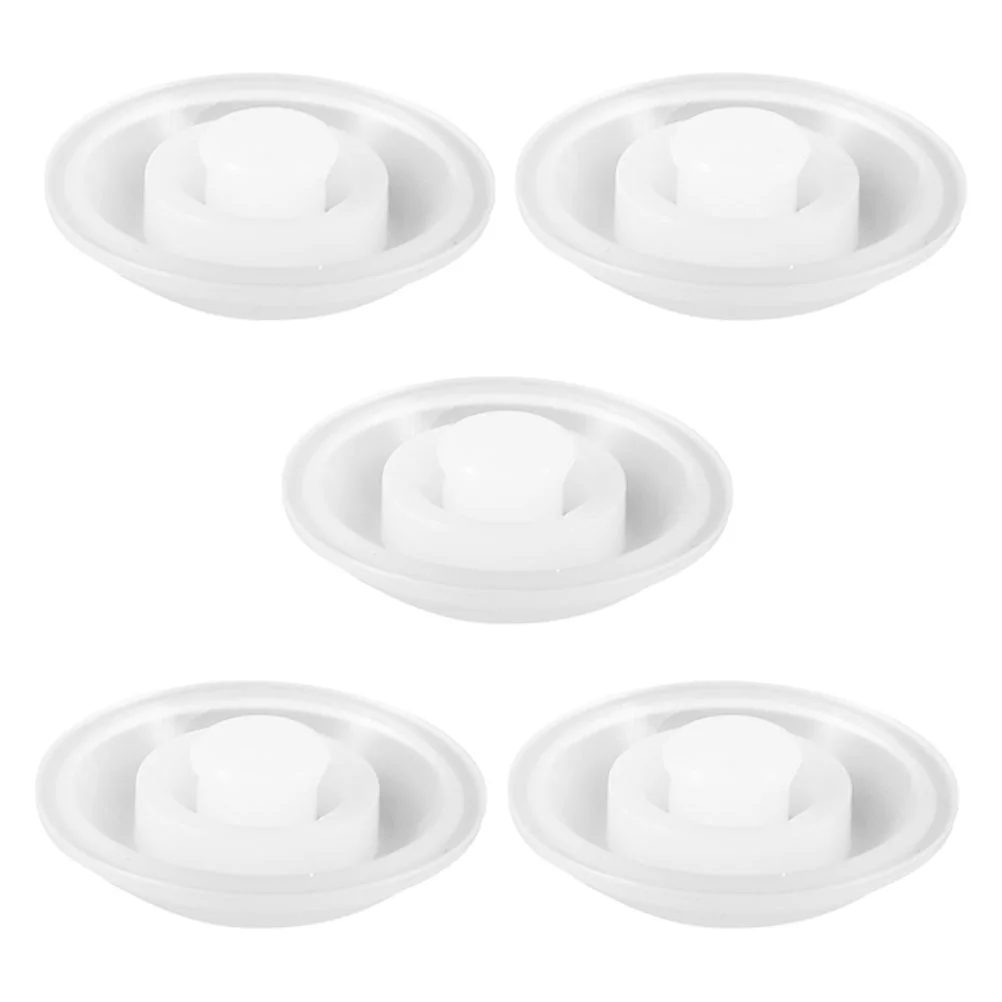 5 Pcs Cup Accessories Spill Proof Stoppers Waterbottle Plug Belly Silicone Silica Gel Storage Holder