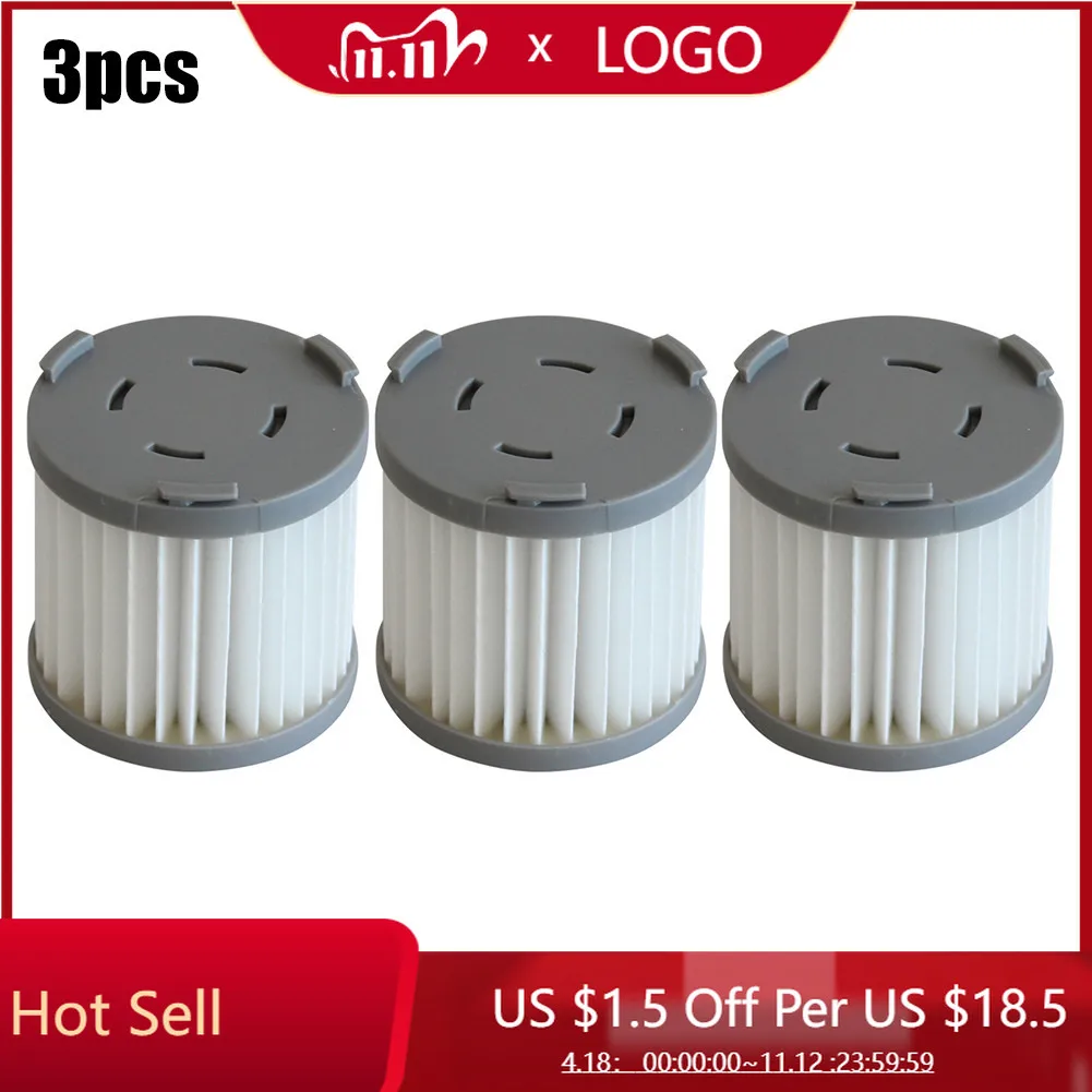 

3PCS Filters Handheld Vacuum Cleaner Filter For Cecotec Conga 500 Xtrem Conga 700 Handheld Wireless Vacuum Cleaner