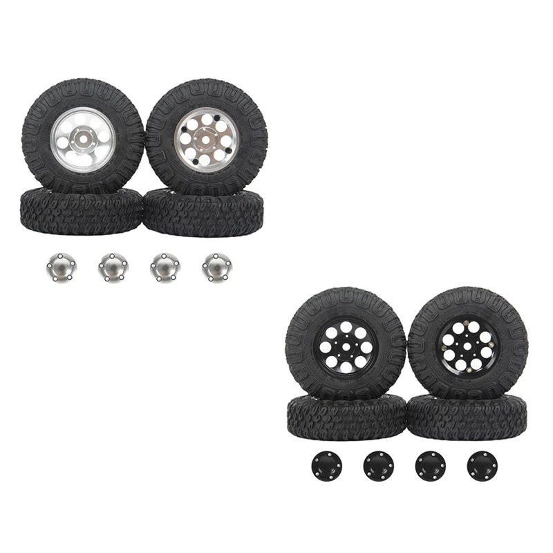 

Metal Wheels Rim and Rubber Tires Set for MN86S MN86 MN86KS MN86K MN G500 1/12 RC Crawler Car Upgrade Parts