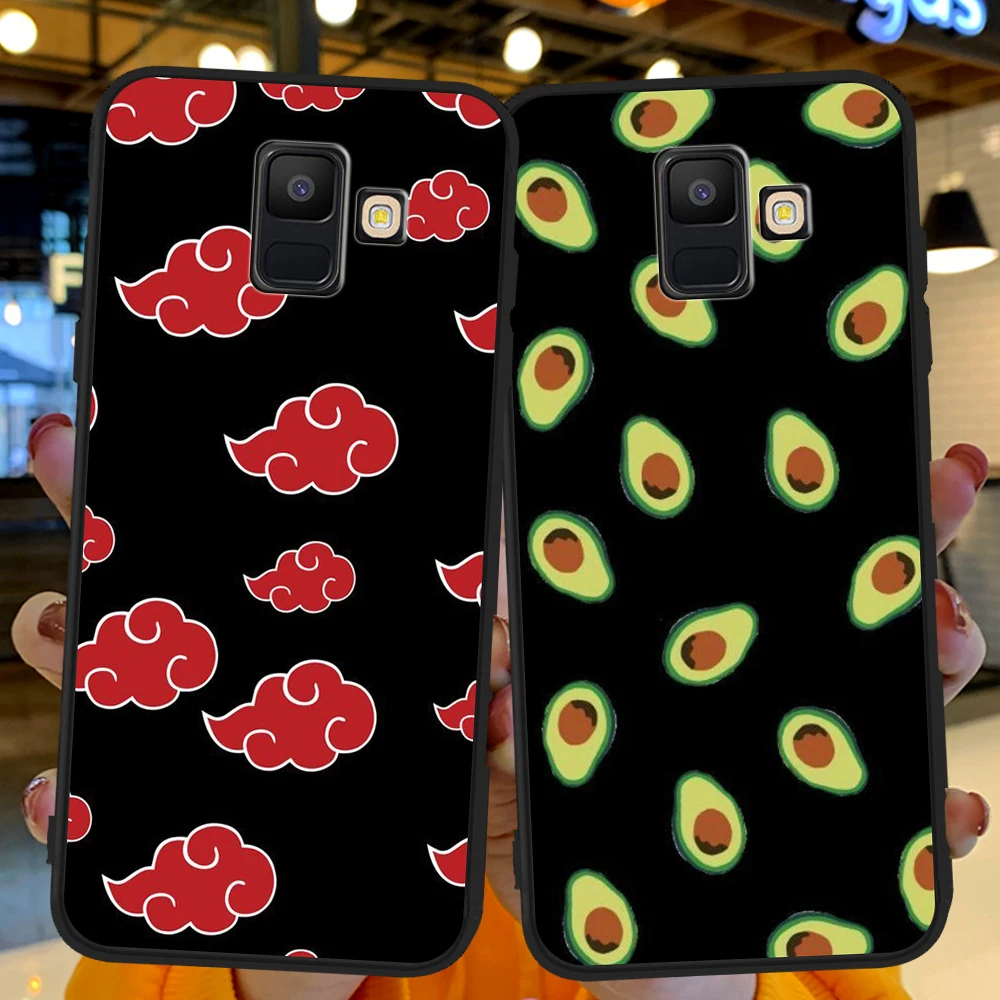 

Fashion avocado dinosaur auspicious cloud For Samsung Galaxy A5 A6 A7 A8 A10 A30 A40 A50 A22 A32 A72 A82 J7 J8 Plus Phone Case