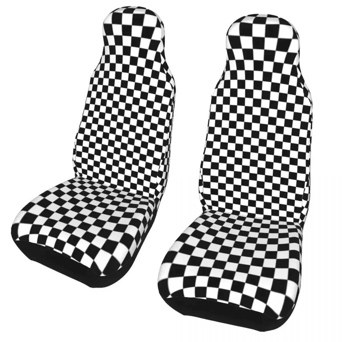 Универсальный чехол для автомобильного сиденья в шахматном порядке аксессуары