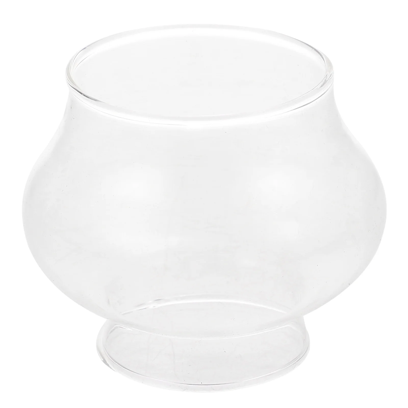 

Transparent Light Cover Glass Oil Lamp Cover Butter Lamp Cover Windproof Oil Lamp Cover for Temple Bedroom Desktop Home