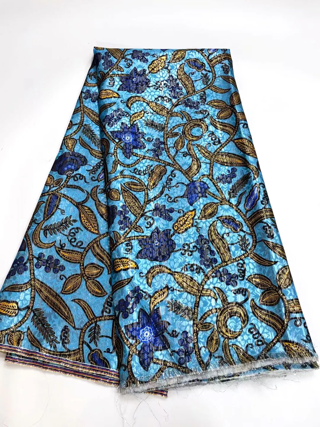 

Latest Jacquard Fabric Damask Lace Weave Best Selling African Tulle Mesh Lace Fabric Brocade Fabric Nigerian Wedding MJ5232