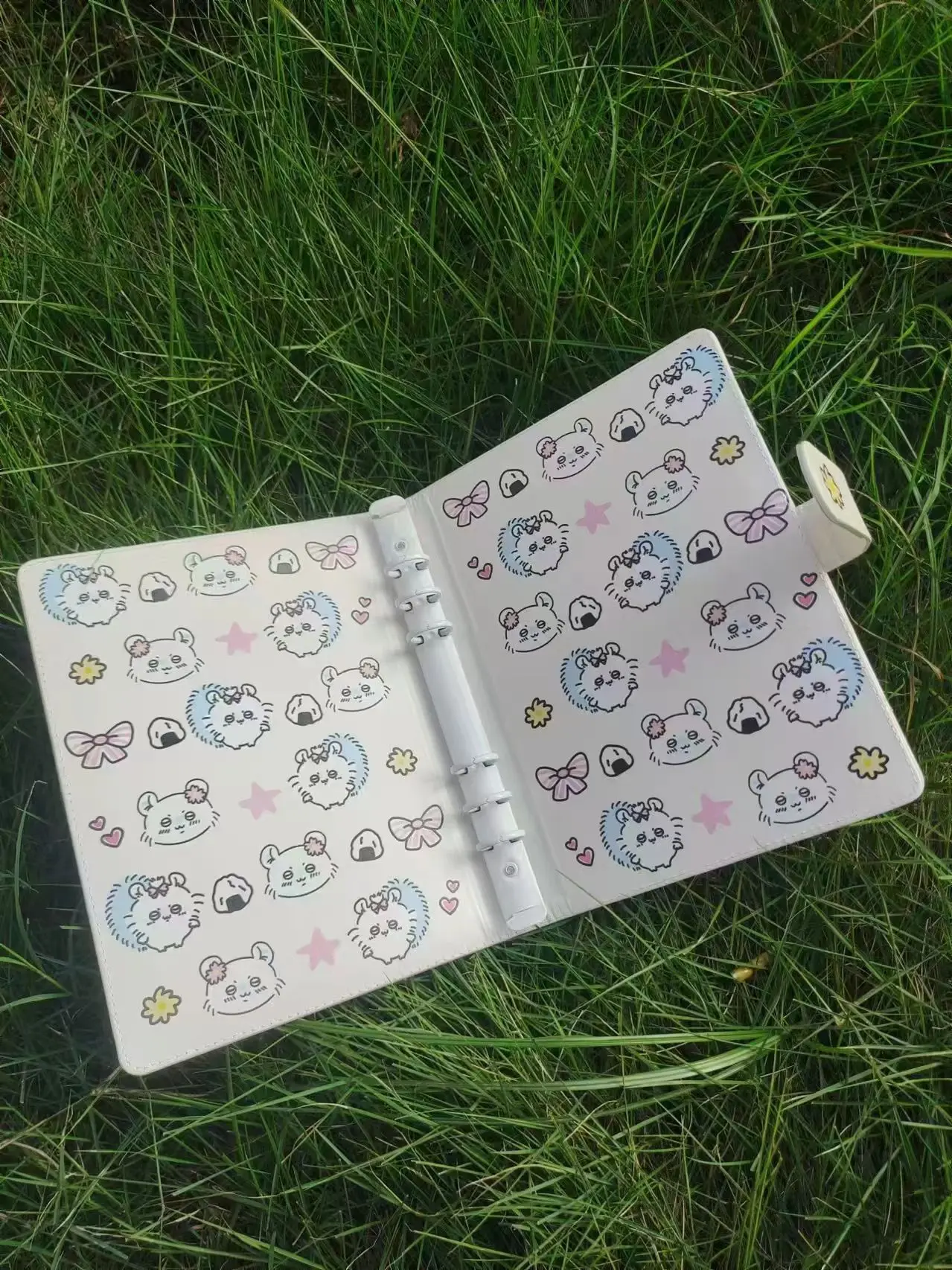 Милая анимационная книга Chiikawa Momonga モン вместе для карт из искусственной кожи