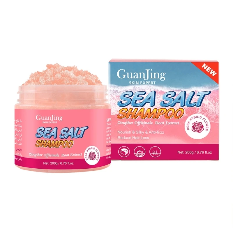 

Scalp Scrub Shampoo Cream Sea Salt Scalp Massage Scalp Hair Moisturizing Scalp Cleansing Scalp Shampoo for Women Drop Shipping