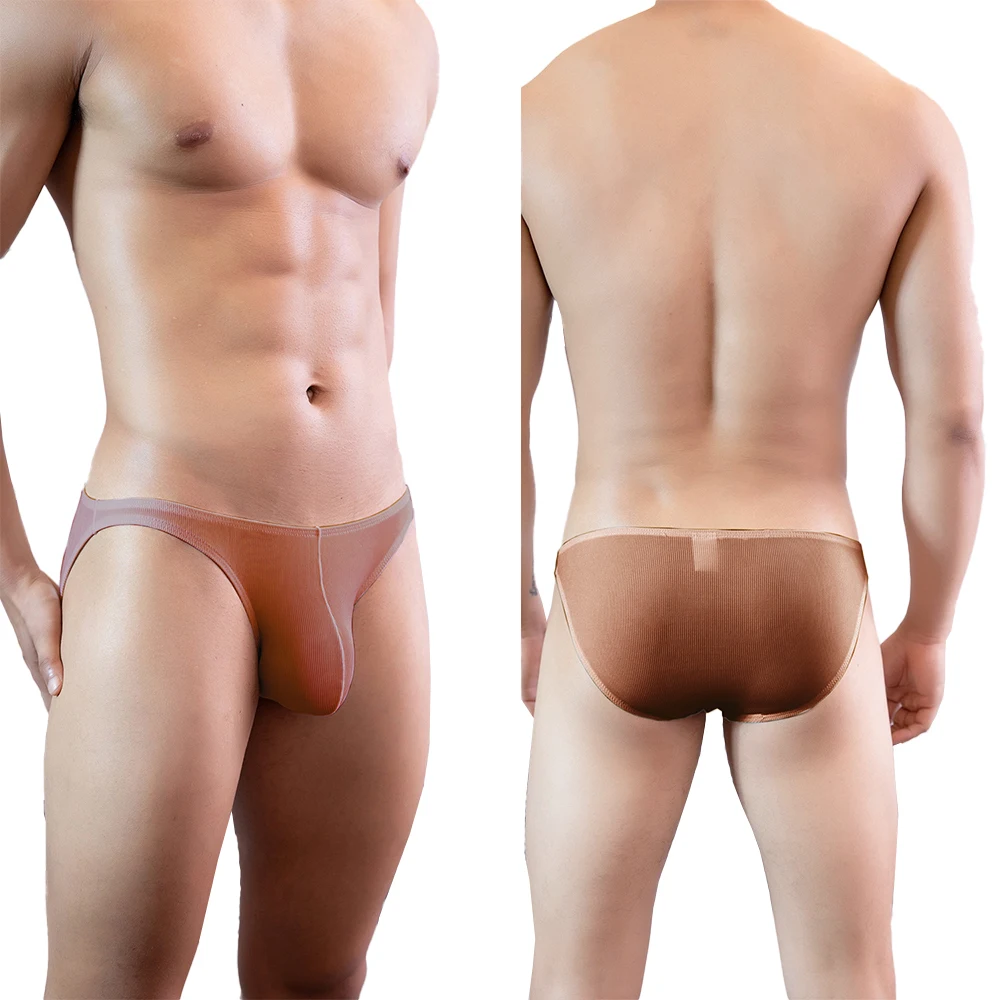 

Stretch Mens Briefs Sexy Thong Cock Pouch Gay Men Brief Low Waist Underwear Male Comfy Convex Pouch Underpants Breathable