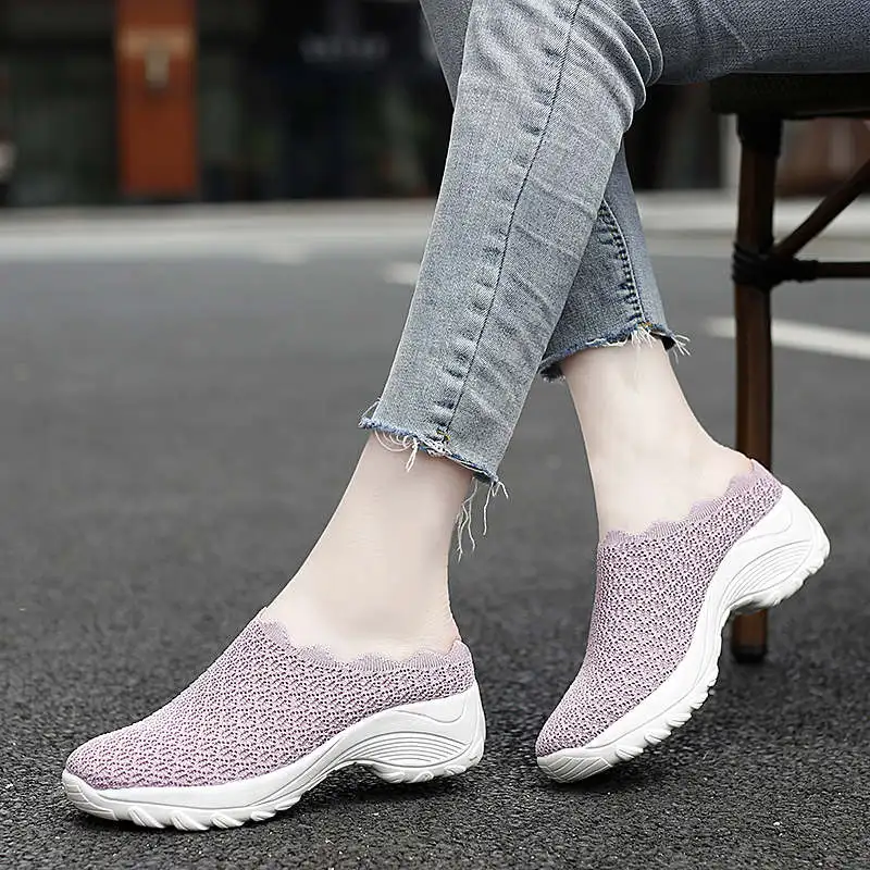 

Women's White Sneakers Non-Slip Sport Shoes Woman Rubber Bottom Running Shoes Woman Chossure Women's Summer Sports Shoes Tennis