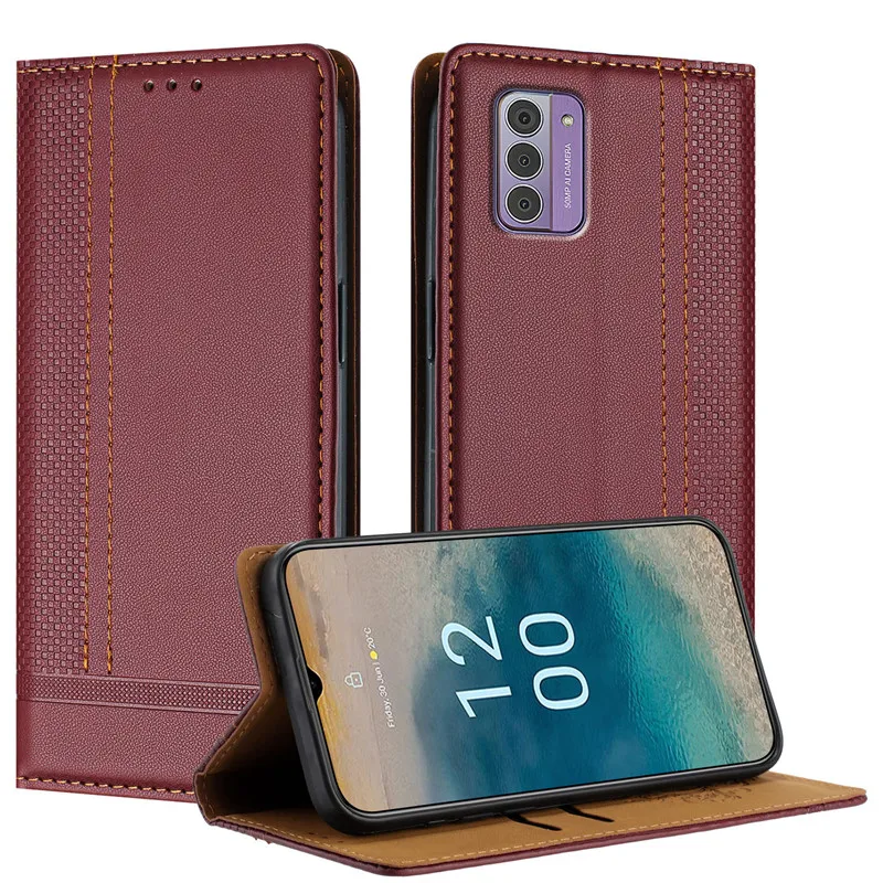Кожаный чехол-кошелек HX006 для Nokia G42 G310 G22 G21 G11 C12 C22 C32 NokiaG42 5G, защитный чехол-подставка для телефона (art.: 3920d9220ea55) - 3920d9220ea55