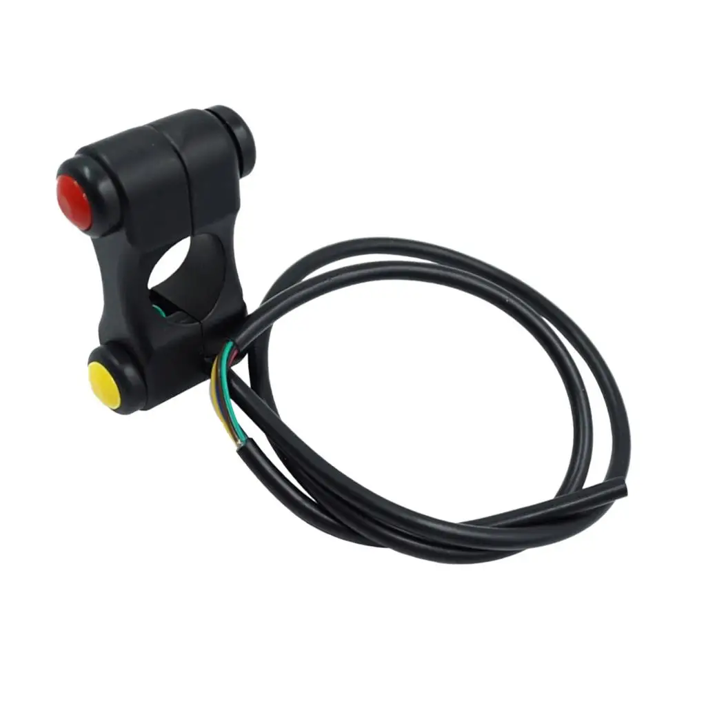 

12V Motorcycle 7/8'' 22mm Handlebar Switches Headlight Horn On-Off 3