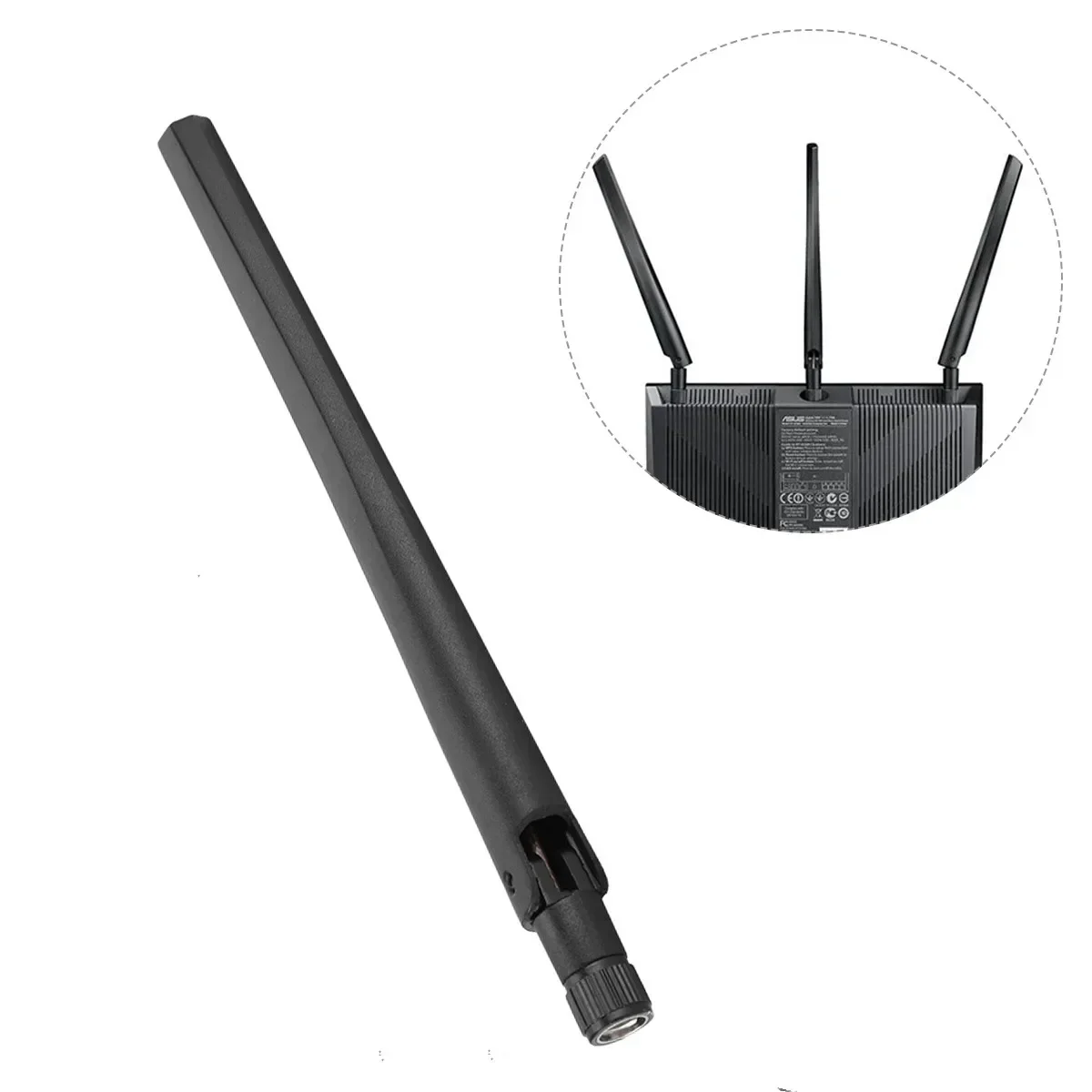 Качественная антенна RP-SMA Женский маршрутизатор WIFi Беспроводной 16 см 2 4G/5G 6DBi