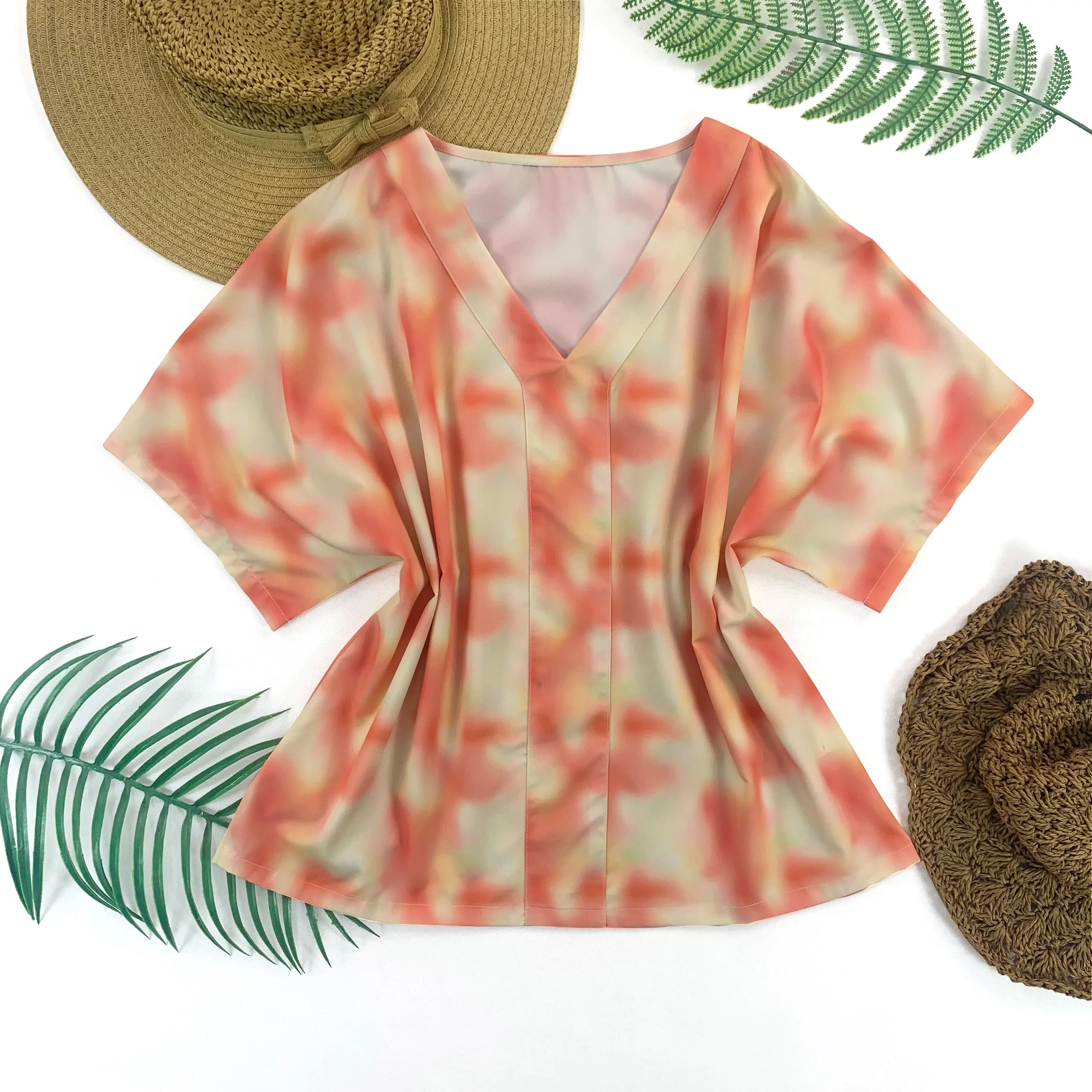 

2023 Y2K Модные женские футболки большого размера с V-образным вырезом летние топы с коротким рукавом футболки праздничные стильные блузы женские