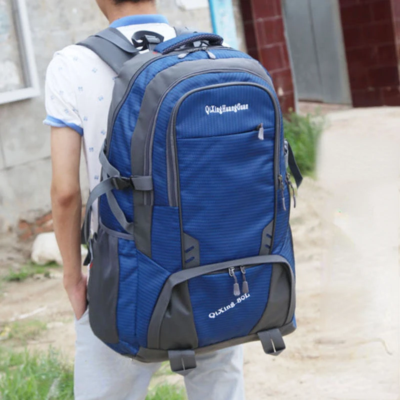 

70L Waterproof Outdoor Travel Backpack Camping Trekking Bag Man Woman Climbing Hiking Rucksack Fishing Cycling Backpacks E82