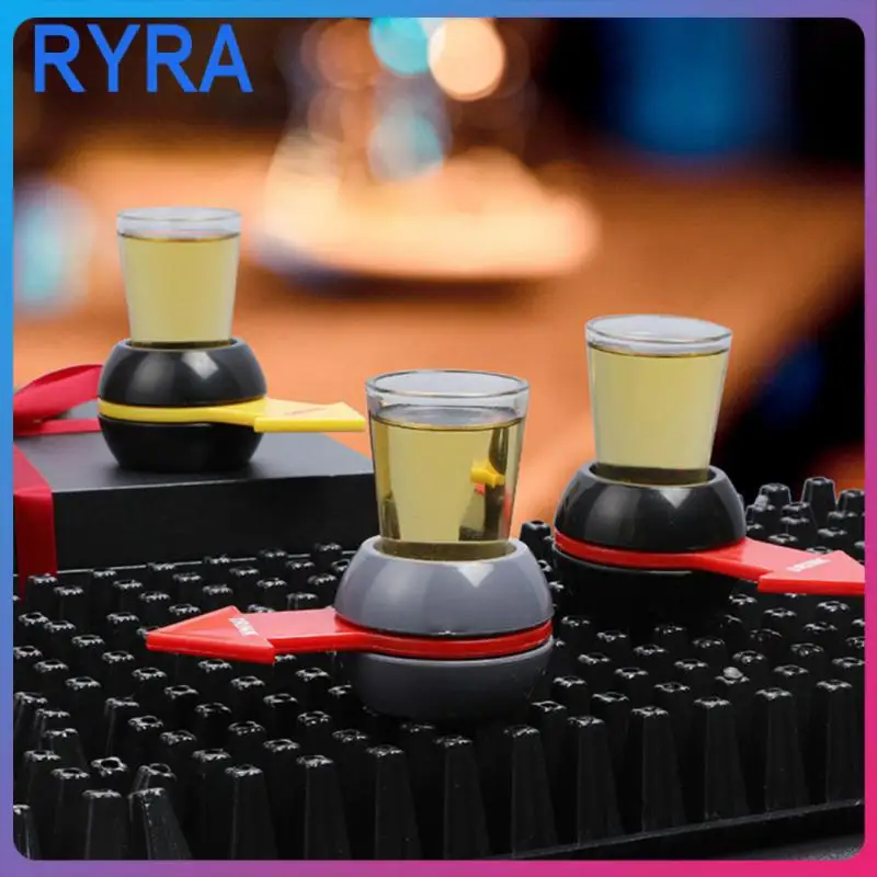 

Pointer Drinking Game Glass Cup Kit Spin Arrow Beer Wine Board Game Party Game Rotatable Arrow Gifts Entertainment Shot Spinner