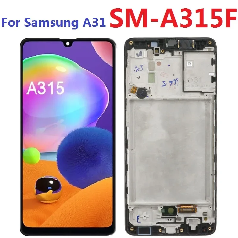 ЖК-дисплей Incell для Samsung Galaxy A31 A315 телефон сенсорный экран дигитайзер в сборе рамка
