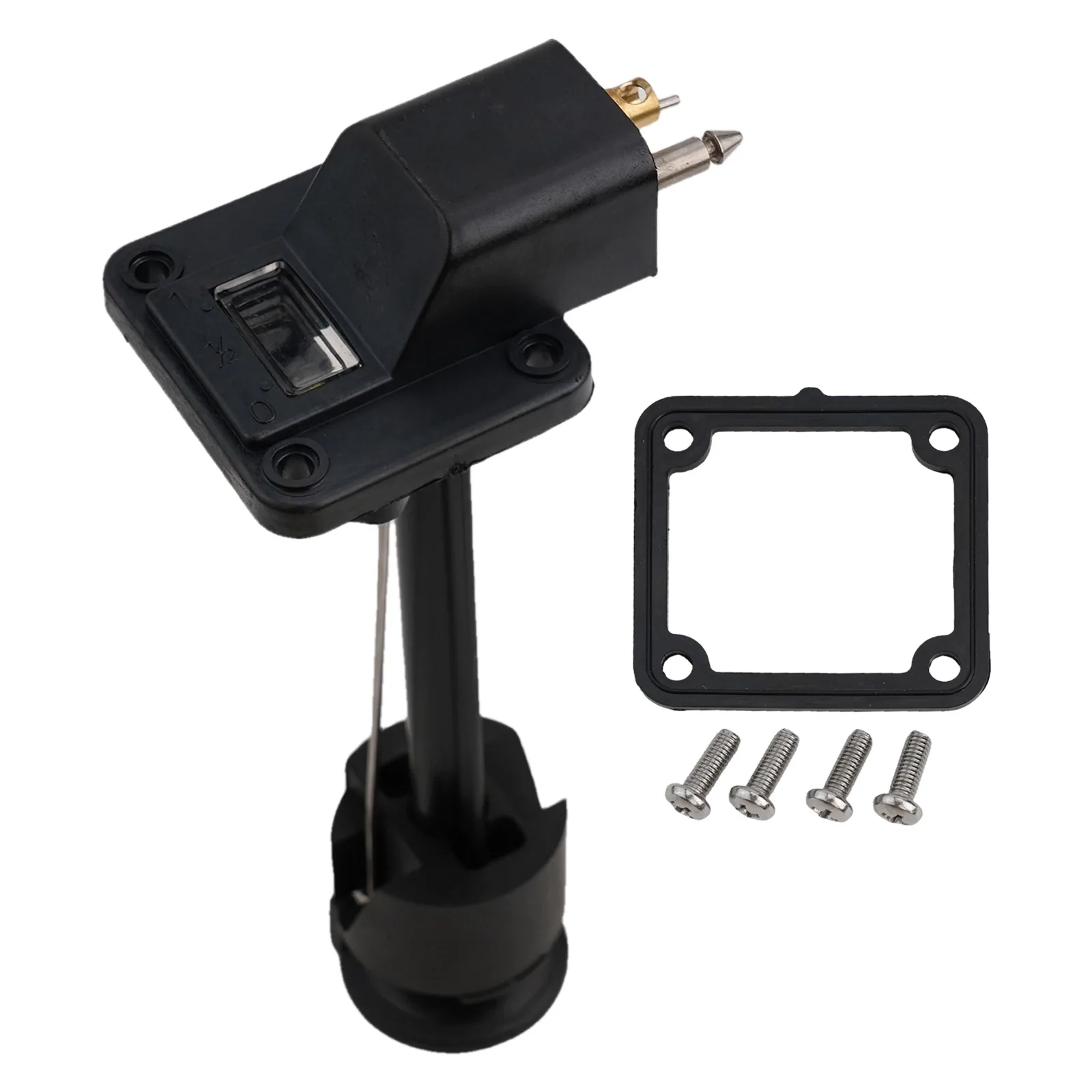 

Разъем топливного бака для лодки, пикап с фитингом измерителя топлива, указатель уровня топлива для подвесного мотора, масляный бак, подходит для указателя уровня топлива, детали двигателя