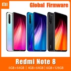 Оригинальный Смартфон Xiaomi Redmi Note 8 (2021)  Redmi Note 8, сотовый телефон Snapdragon 665, 48 МП, 4000 мАч, быстрая зарядка 18 Вт