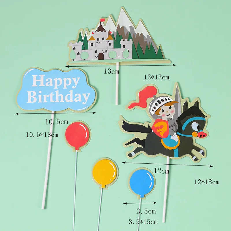 

Топперы для торта Jeyomerry, набор из 6 штук