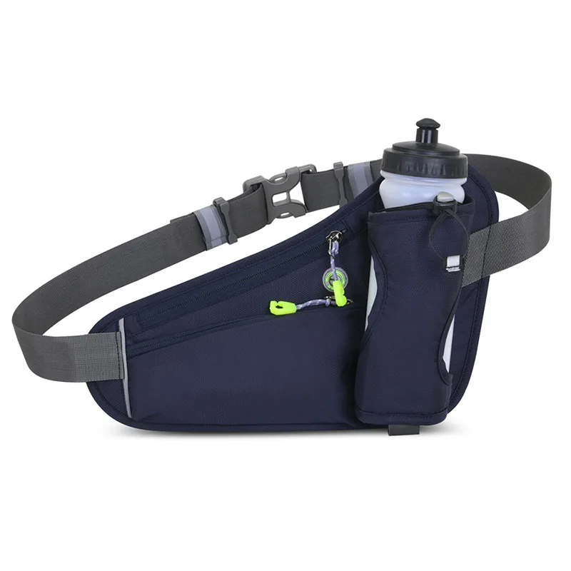 Sports Waist Bag Women Hydration Fanny Pack Men Outdoor Running Belts Bag with Water Bottle Holder Wallet Phone Pouch Gym
