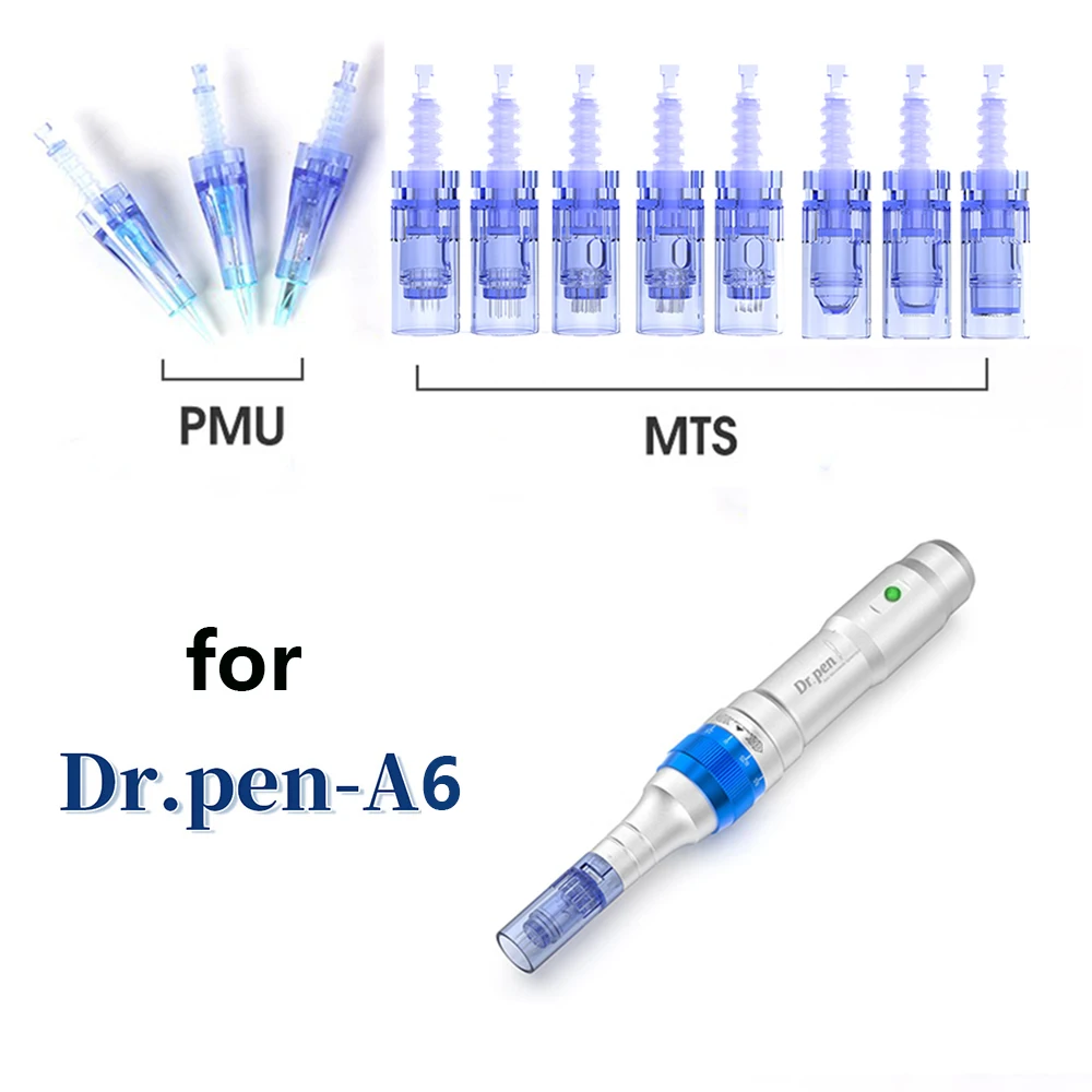 

Dr.pen Dermapen Ekai Original Manufacturer A6 Derma Pen PMU&MTS Needles Cartridges 1 3 5 7 9 12 24 36 42 Pins Nano For drpen A6