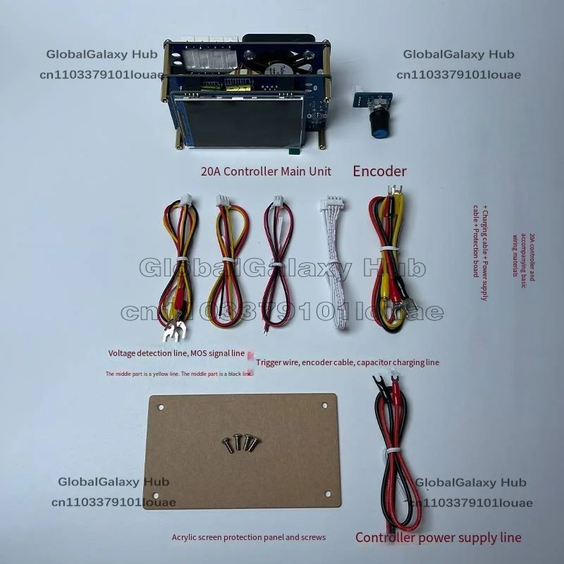 

Последние стили 7Y320 2025 V8.2 версия 20A накопитель энергии контроллер аппарата точечной сварки DIY двойной импульсный интеллектуальный контроллер