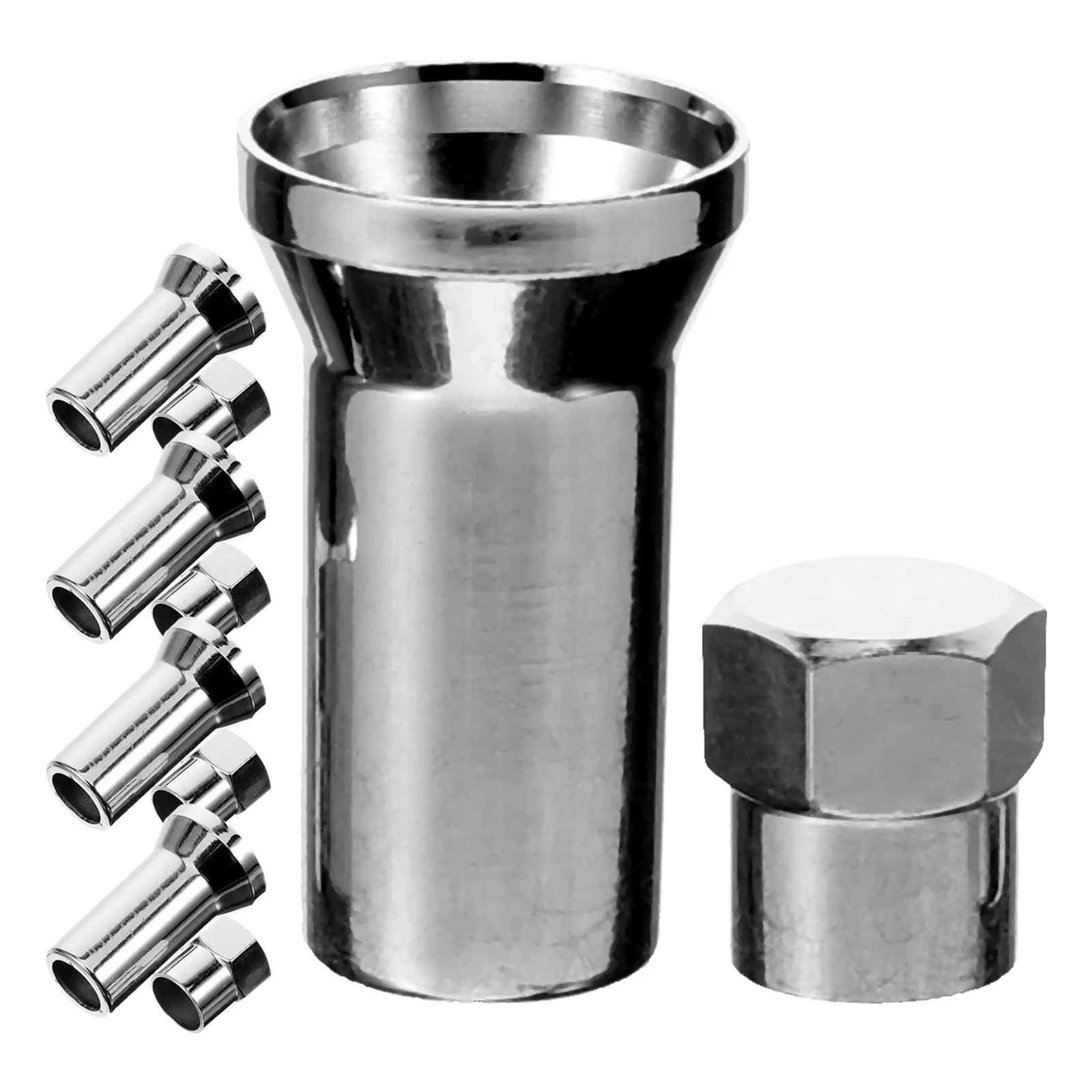 

Truck Accessories Tire Valve Metal Stem Caps Car Decoration Cover Gasket Replacement