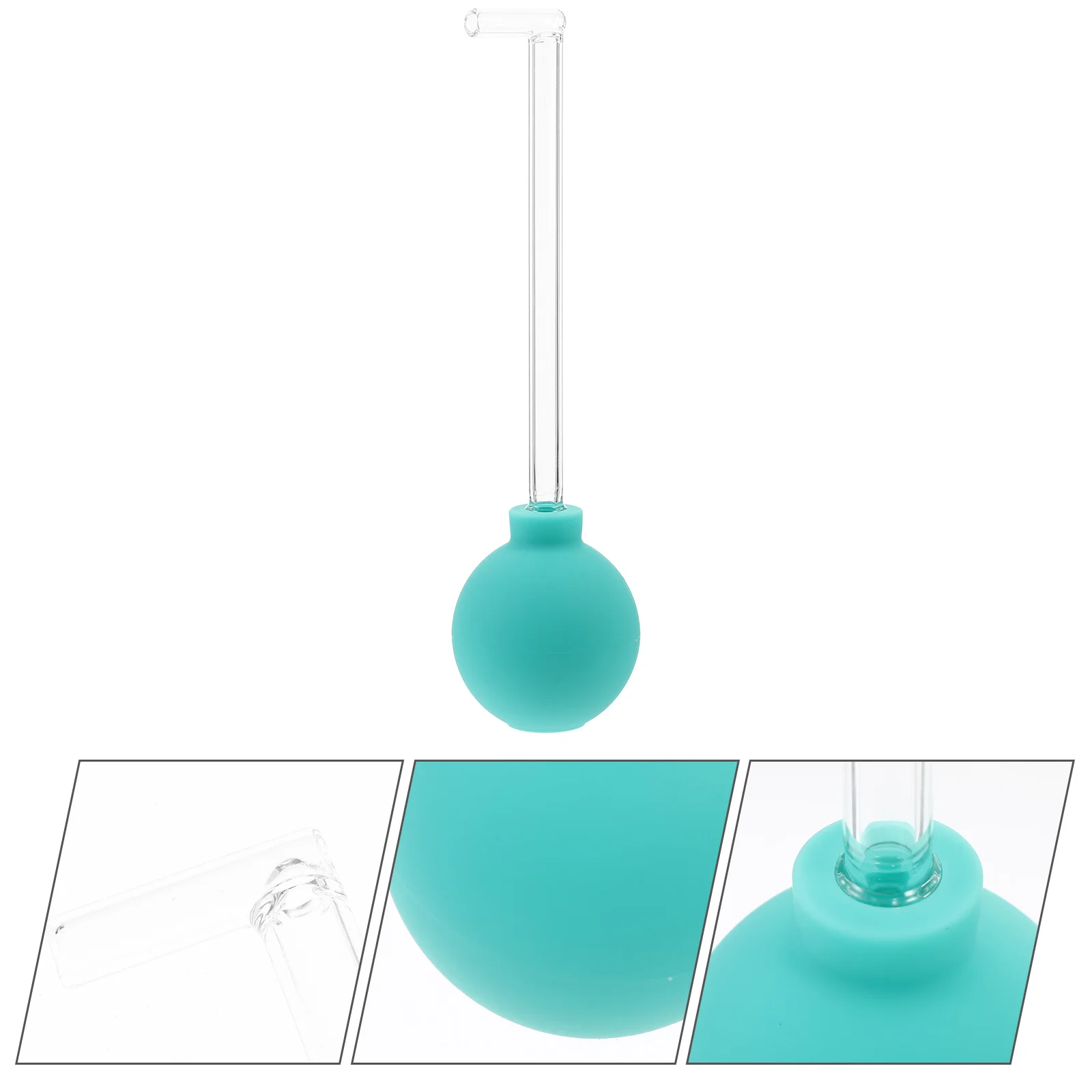 

Practical Manual Cleaner Cleaning Tool Multifunction Water Floss Home Oral Care Long Tube Glass Pvc Flosser