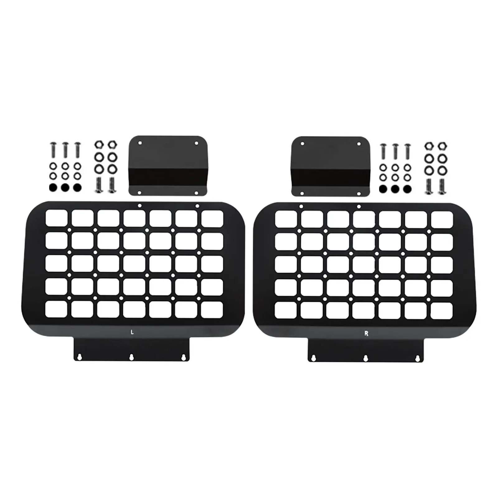 2x боковые стеллажи для хранения на заднем окне многофункциональная стойка