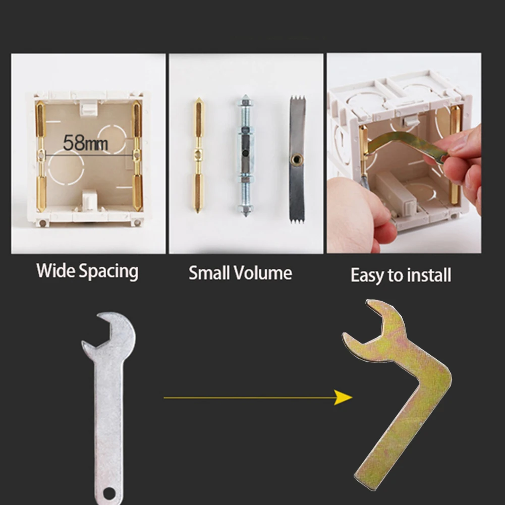 

10 пар, электрические аксессуары для ремонта розетки