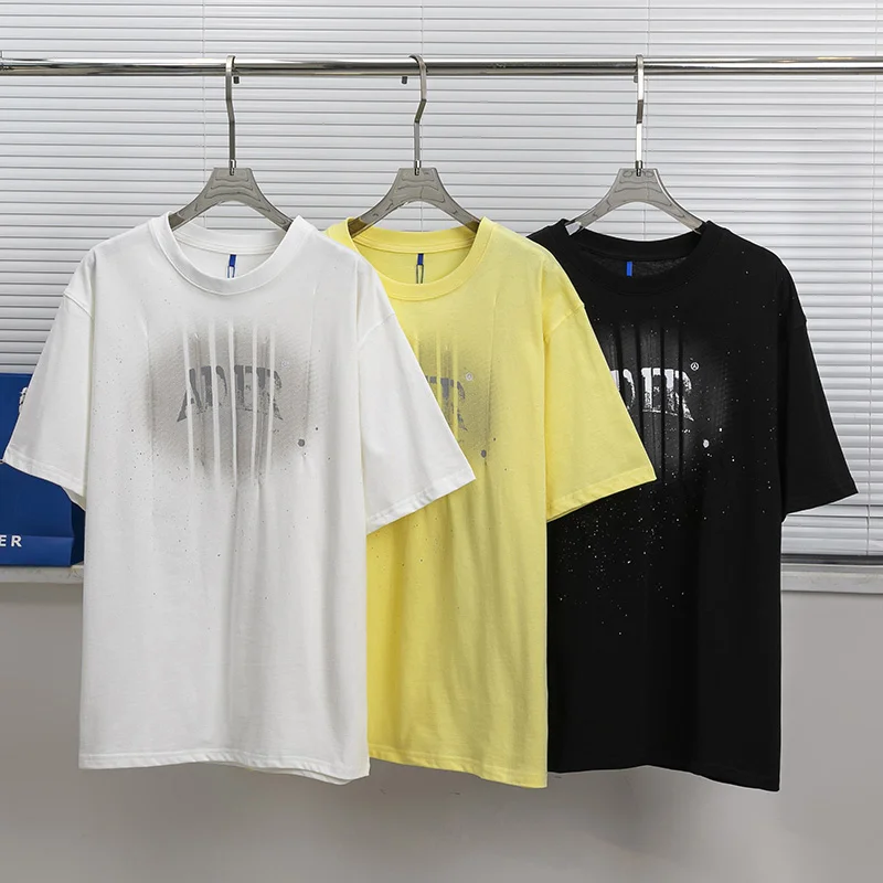 

Летняя хлопковая Футболка с круглым вырезом и коротким рукавом