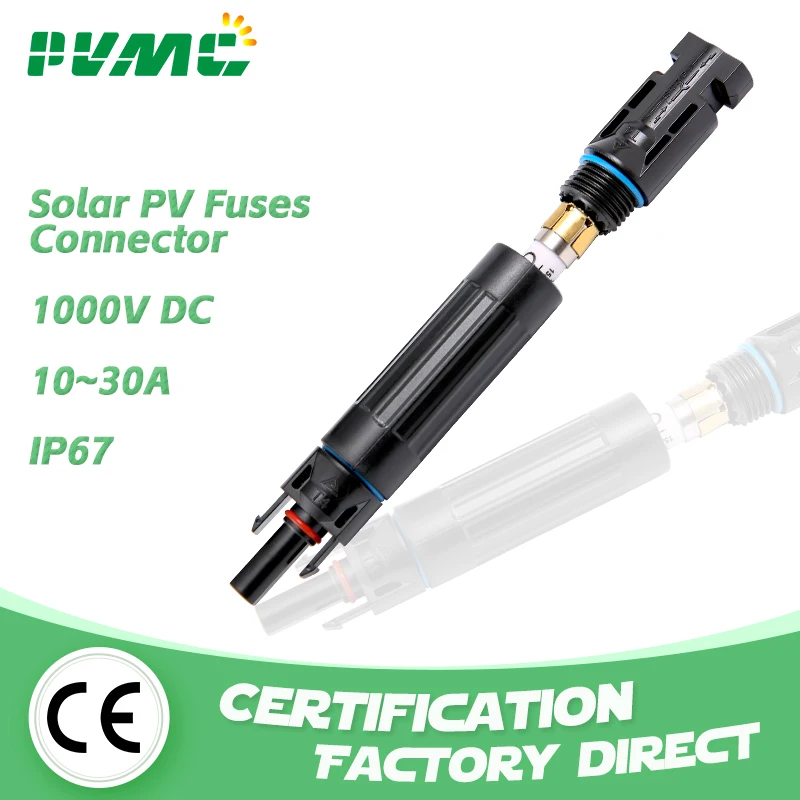 

Wholesale Solar PV Fuses Connector In-line IP67 Waterproof Fuse Holder Protection 1000VDC 10A/15A/20A/30A