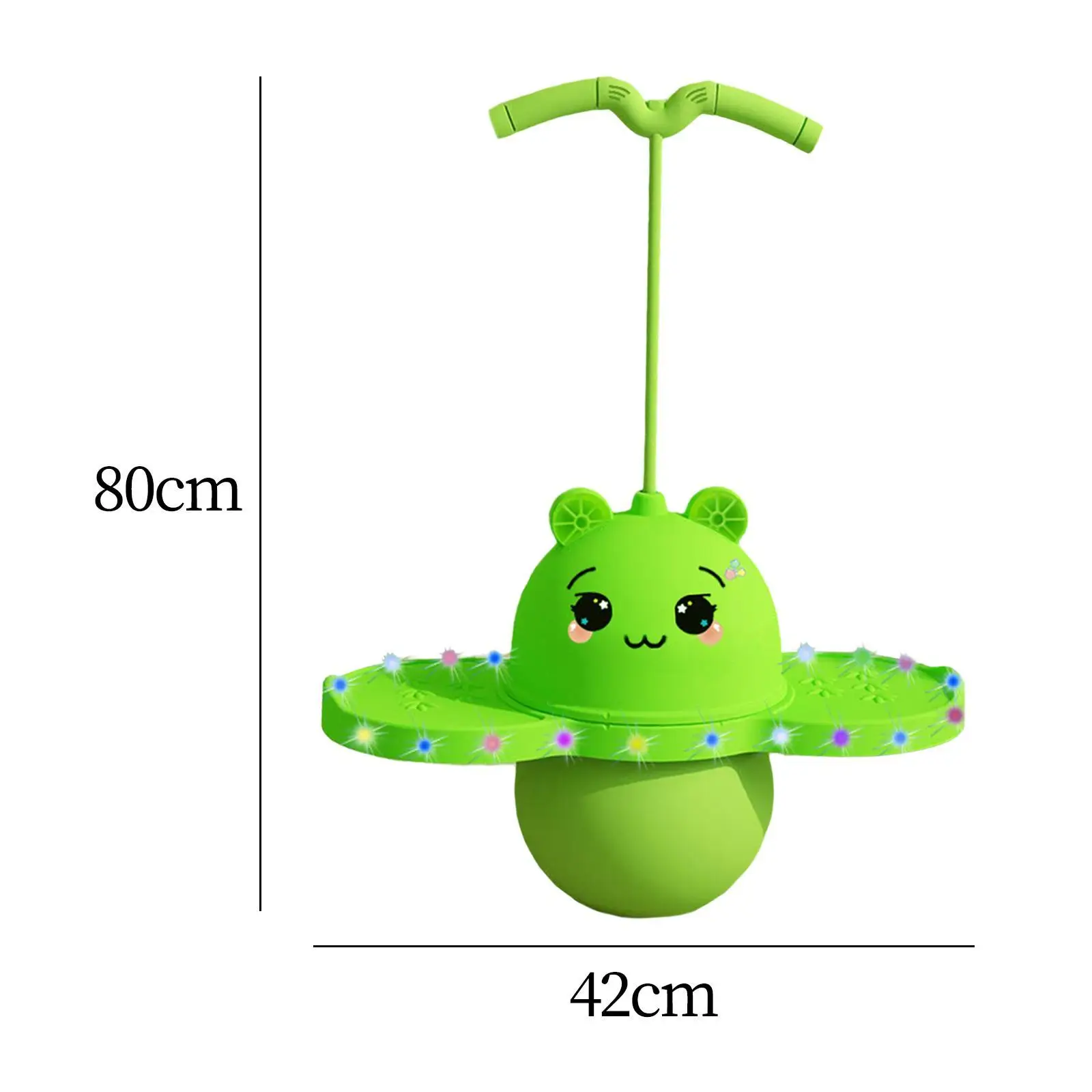 Pogo шар с ручкой мультфильм палка прыжок для игр крытая игровая площадка