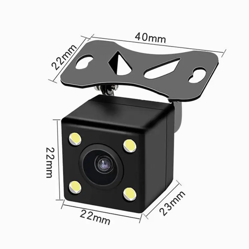 Купи Reverse Camera Rearview Car Infrared Night Vision 4/8/12 LED Waterproof Parking Assistance Back HD Image Sensor Camera за 468 рублей в магазине AliExpress