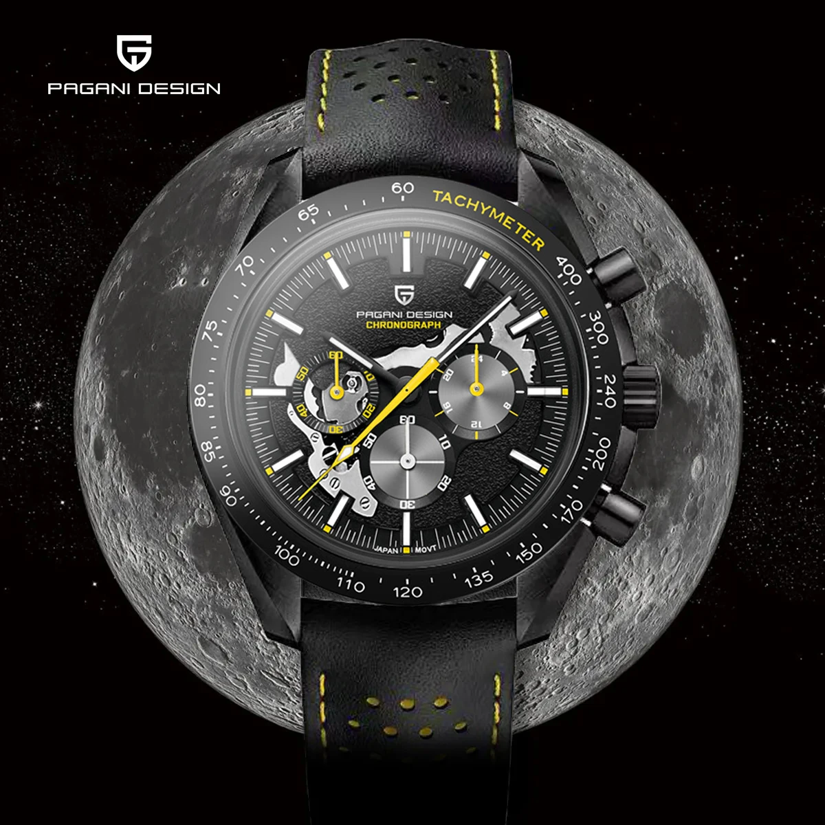 Рисунок 2 - Часы PAGANI DESIGN Moon Dark Мужские кварцевые