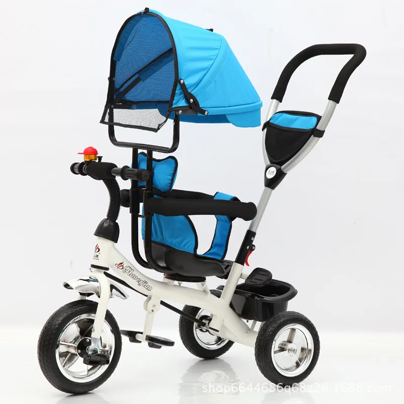 

Multifunction Children Tricycle Bicycle Portable Kids Trolley Children Bike Three Wheel Baby Stroller 1-6 years old