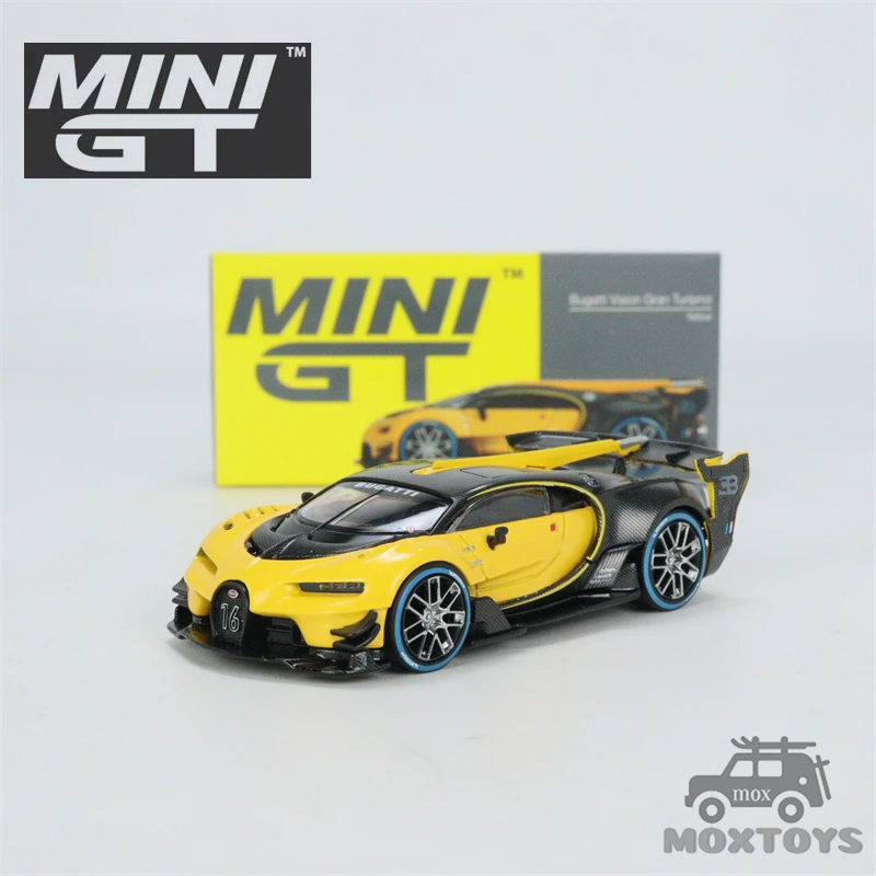 

MINI GT 1:64 Bugatti Vision Gran Turismo Yellow LHD Diecast Model Car