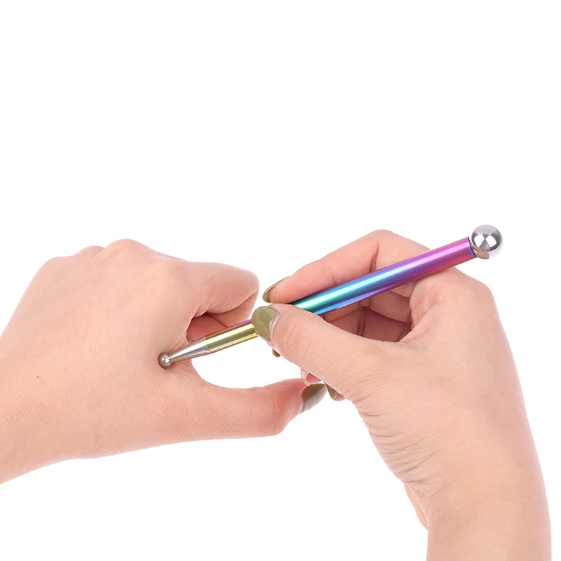 

Ручка для иглоукалывания из нержавеющей стали, триггерный точечный массажер, инструмент для глубокого массажа тканей для облегчения боли, ...