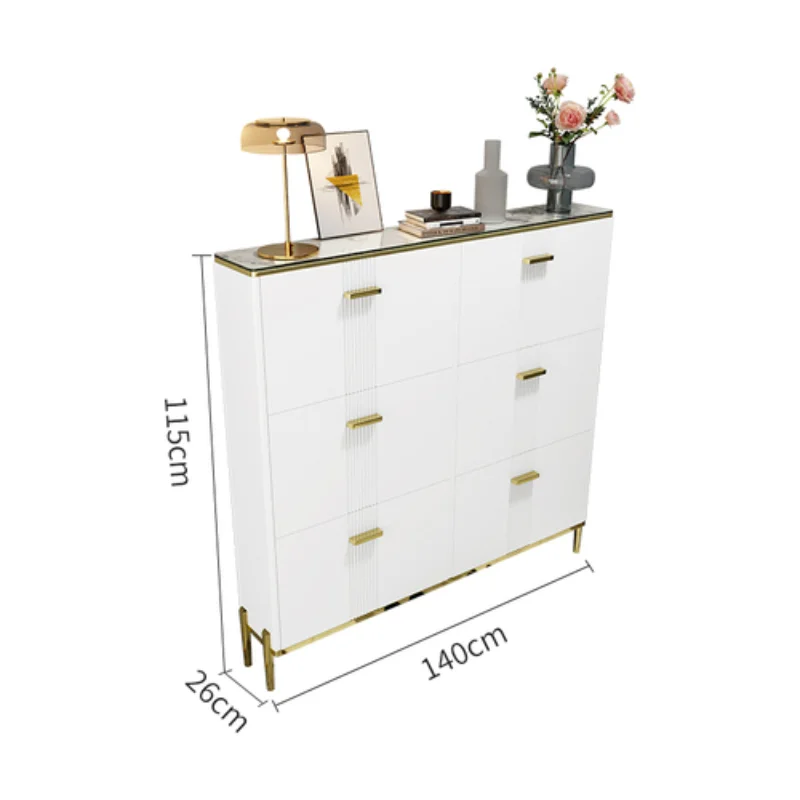 Полка для хранения обуви в спальню сундук стойка шоу сверхтонкий шкаф мебель