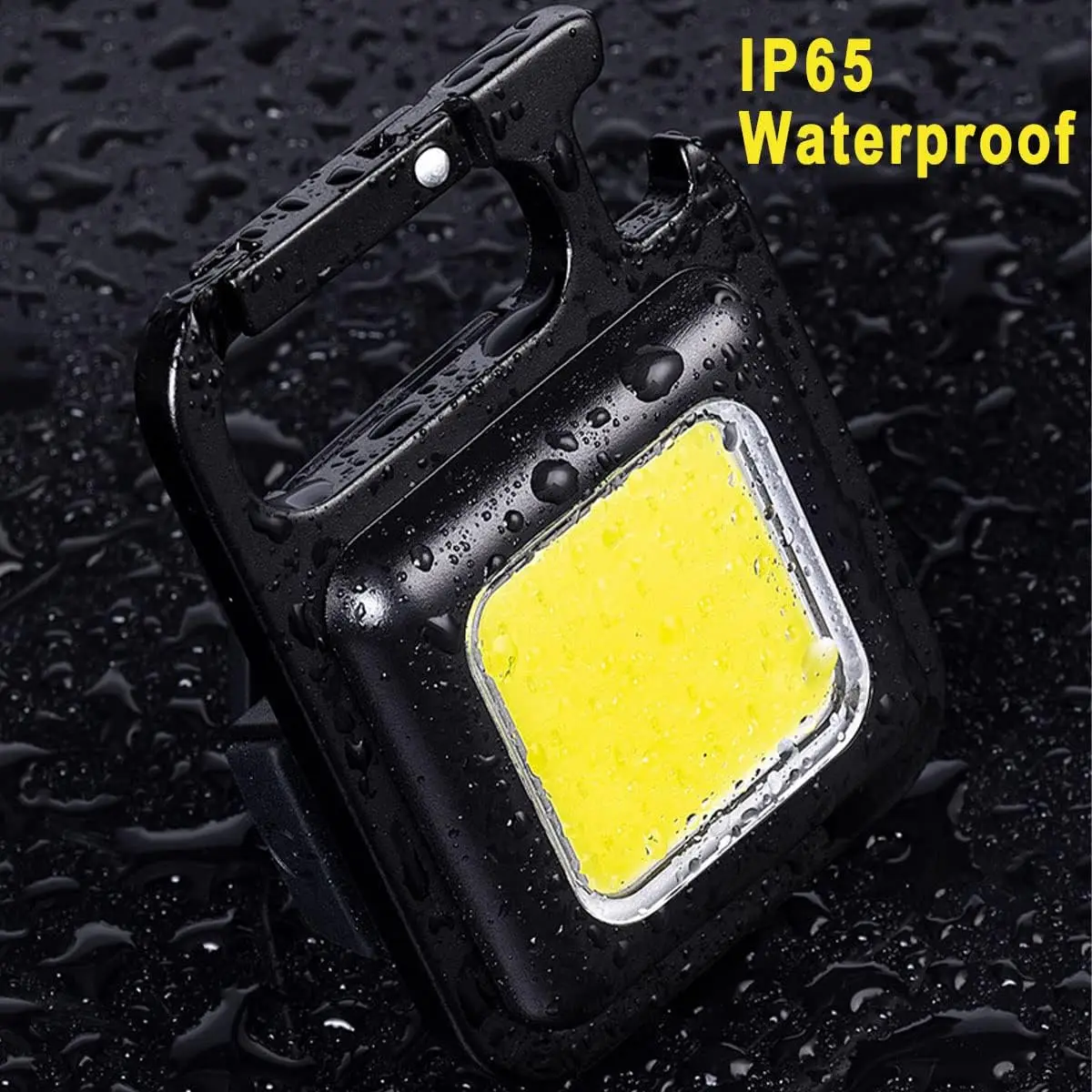 Портативный аккумуляторный фонарик Led Cob