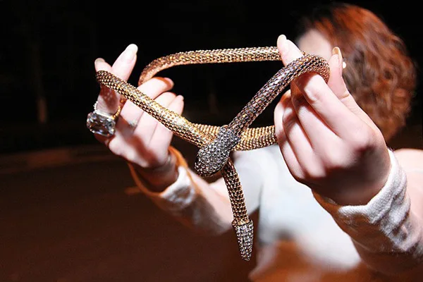 

Personalized Snake Style Fashion Necklace