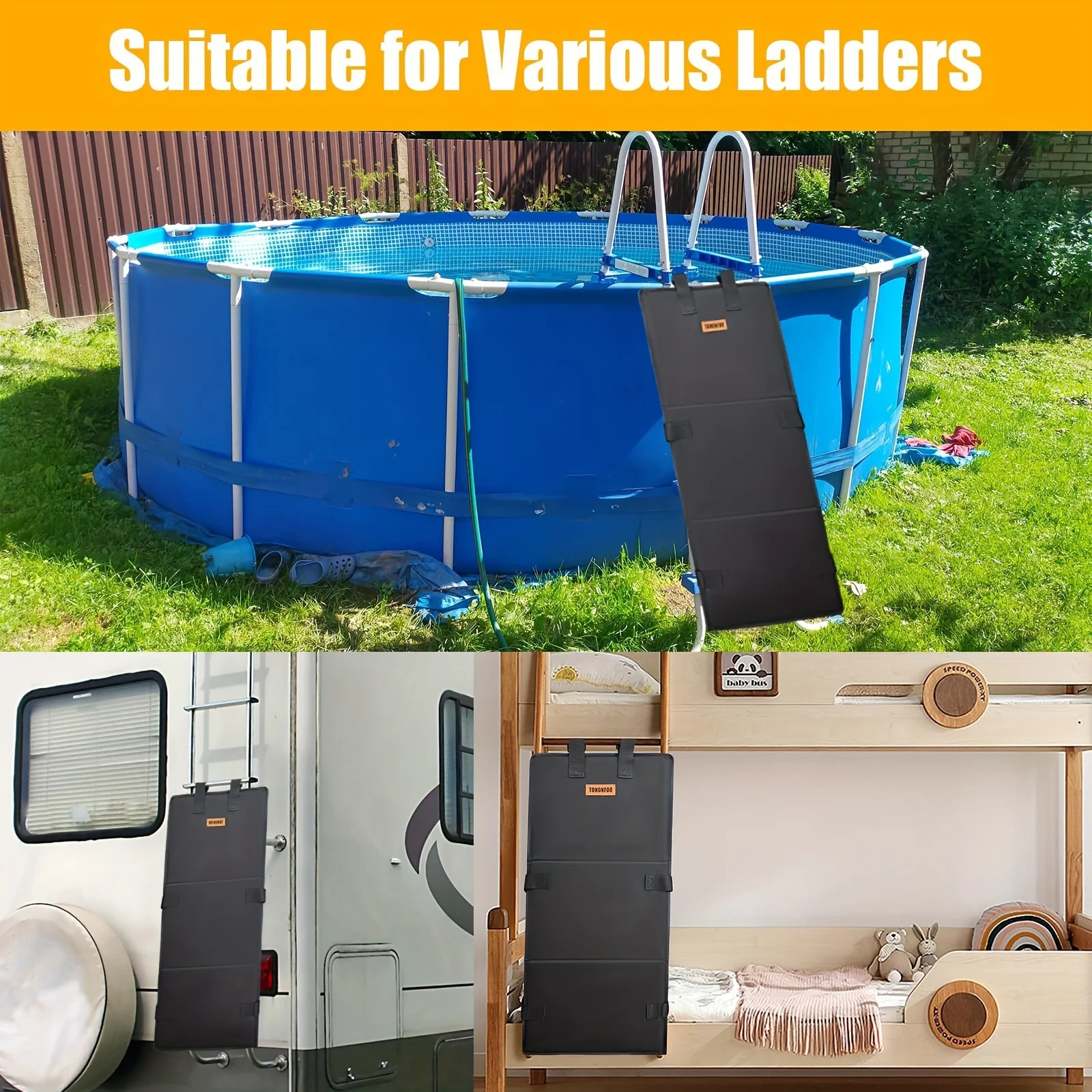 Кронштейн для двухъярусной кровати складная лестничная пластина замок верхней и