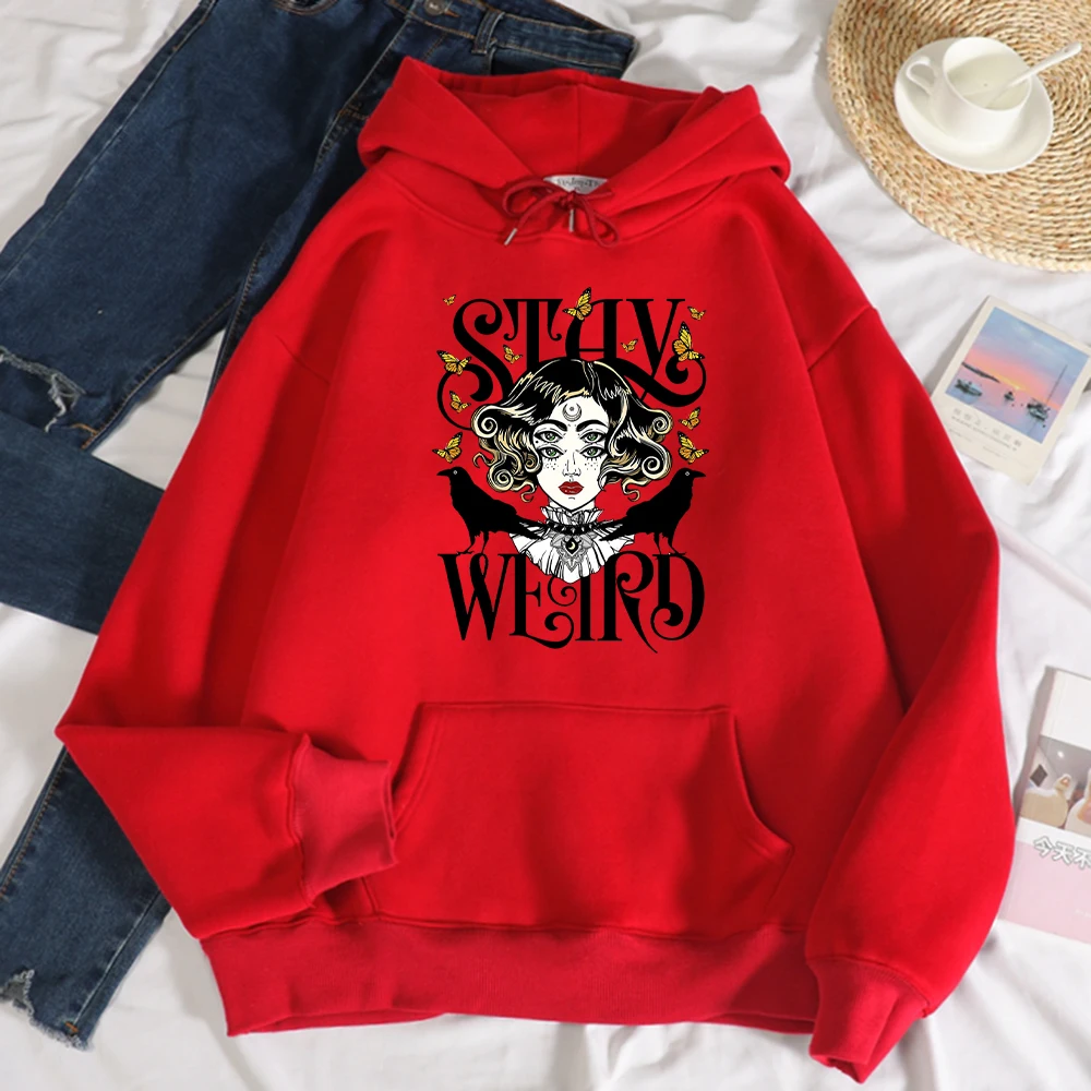 

Женская флисовая толстовка с капюшоном, с рисунком