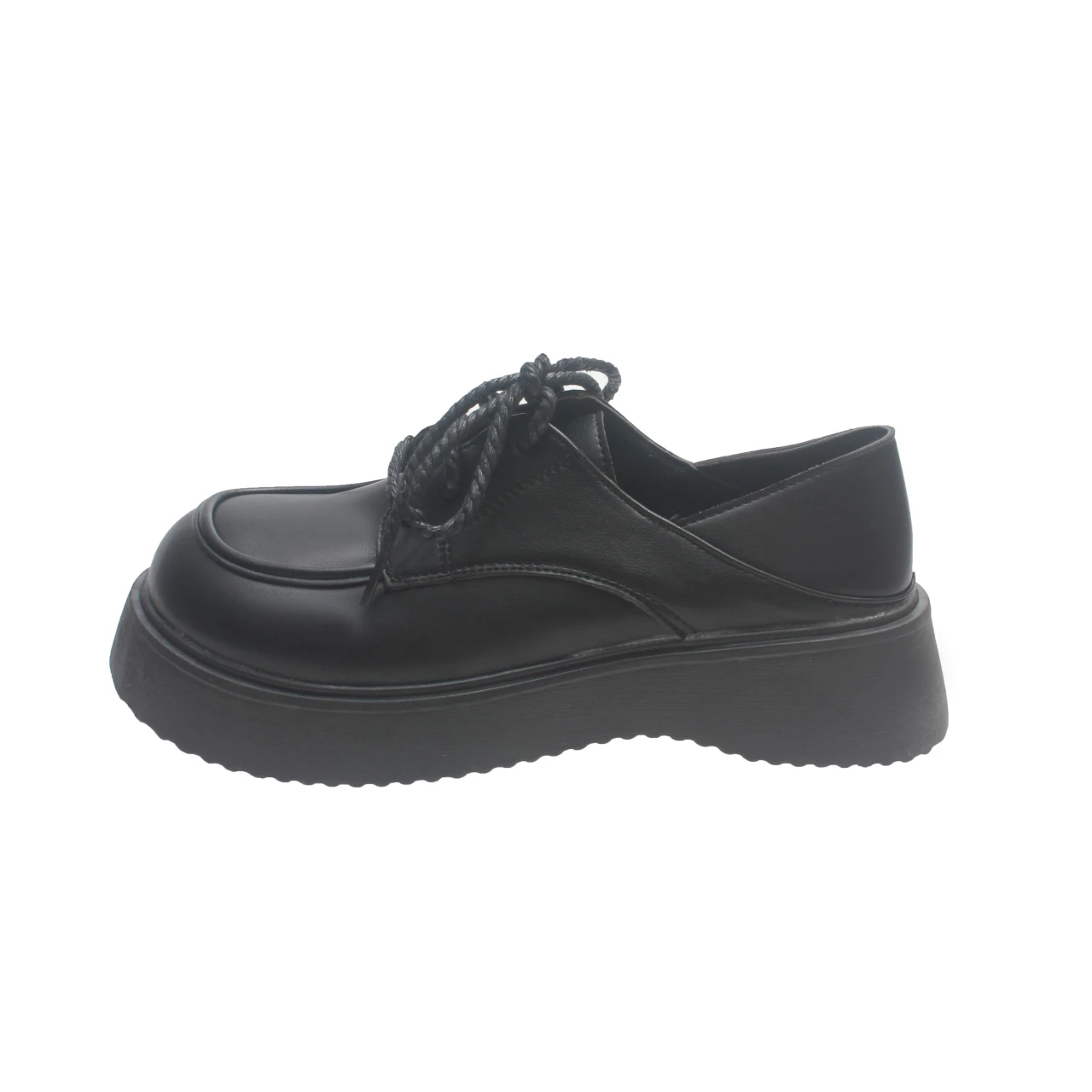 

Black Heels Small Heel Pumps Elegant Woman Heeled Shoes Women's Genuine Leather Sandals Wedding Bride Low Dress Platform Loafers