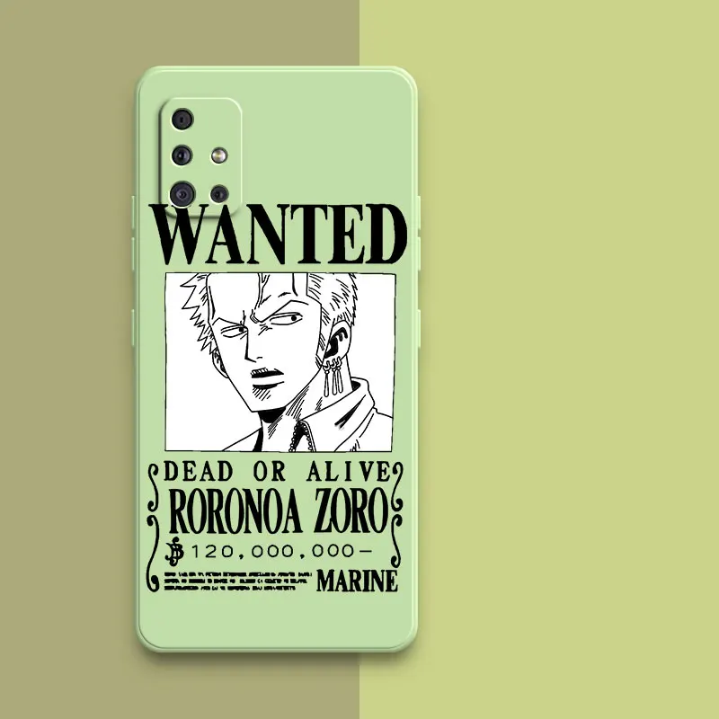 Luffy Zoro постер Цельный силиконовый чехол для Samsung Galaxy M14 M54 M33 M53 M23 M13 M12 M52 5G A21S A20E A31 A40