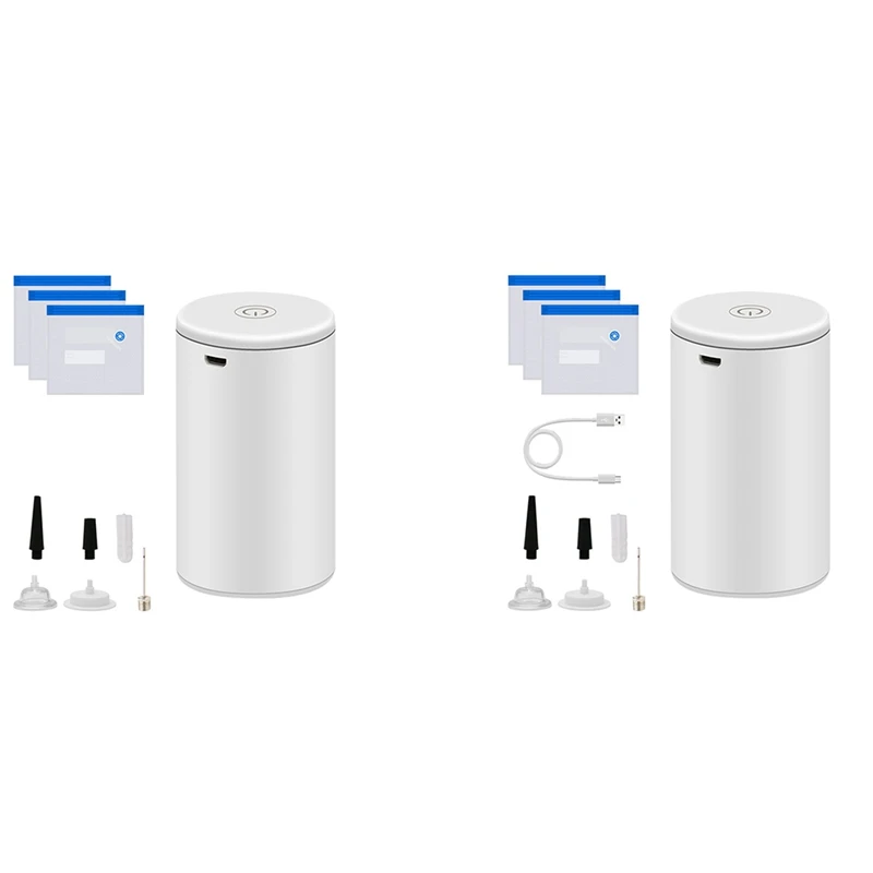 Беспроводной двухцелевый воздушный насос для экстракции пищевого воздуха и