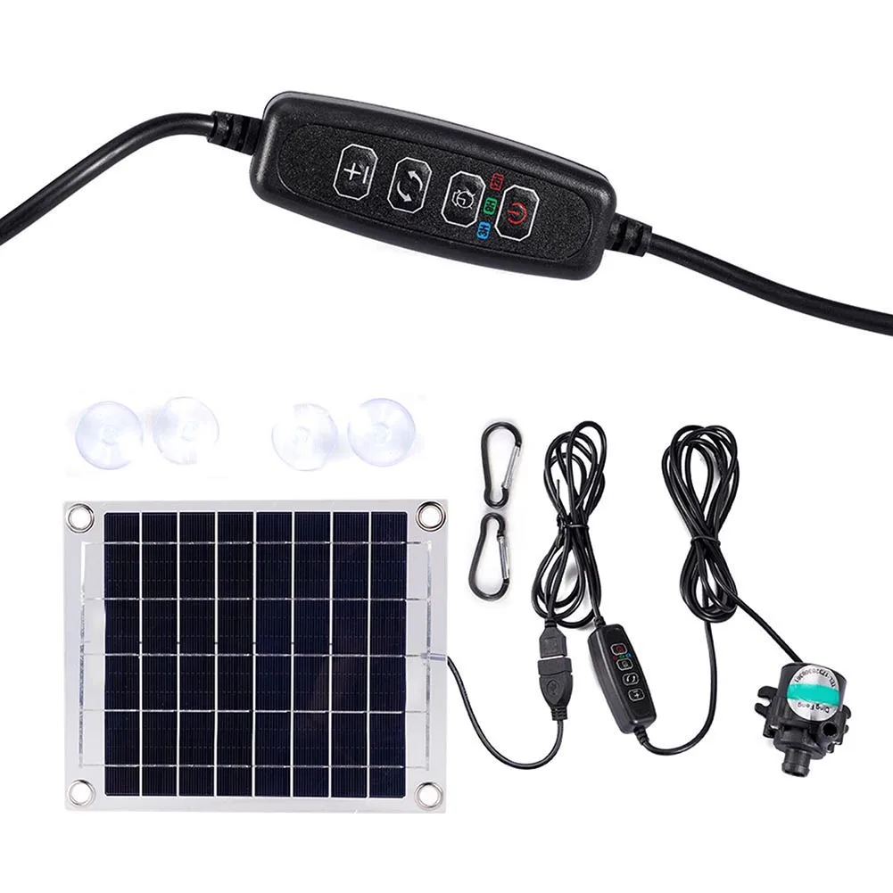 

ABS Solar Panel Pump Kit Solar Panel Pump Kit Easy To Install Energy Saving Light Weight Monocrystalline Silicon