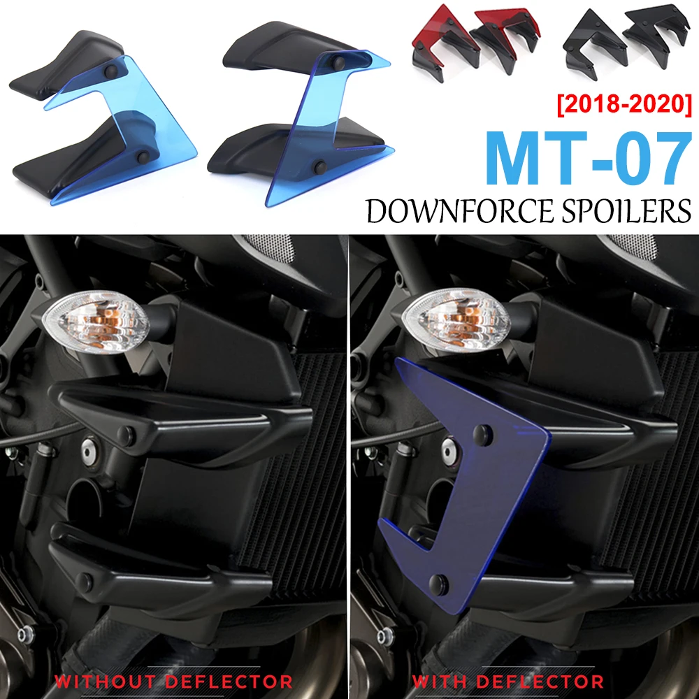 Обтекатели боковых спойлеров мотоцикла с незащищенными спойлерами крыльев