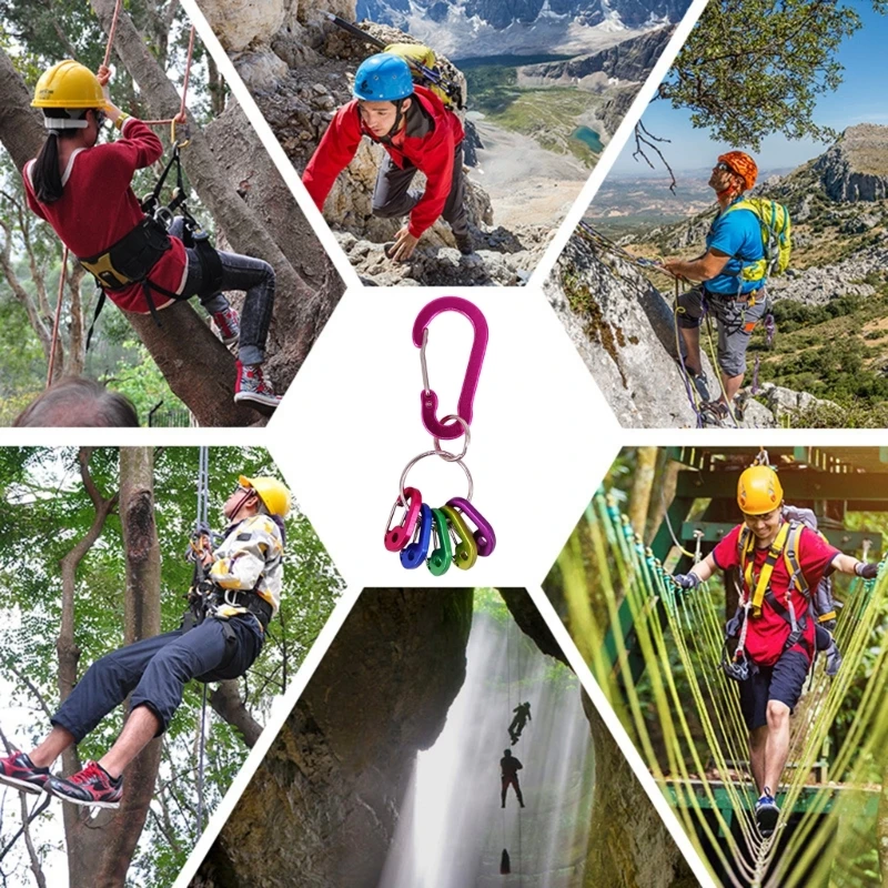 Маленькие тяжелые брелки с зажимом для предотвращения потери быстросъемные